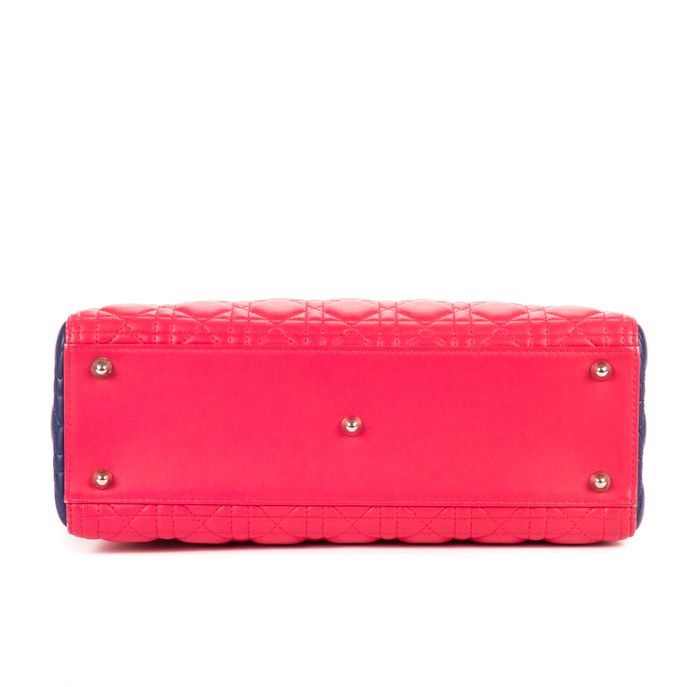 Christian Dior Lady Dior Tricolor Large - Picture 6 of 11
